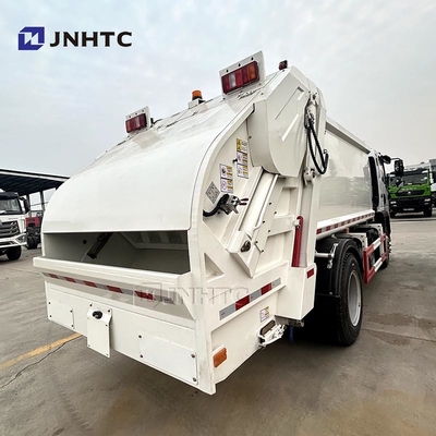 HOWO Caminhão de lixo leve 10 M3 4X2 Caminhão compactador de lixo pequeno