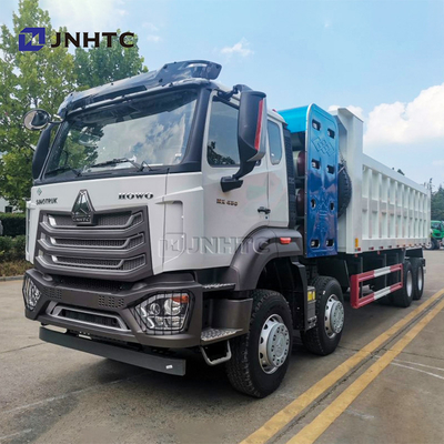 HOWO Nx LNG Dump Trucks de mineração de carga pesada 8X4 12 rodas 25 toneladas