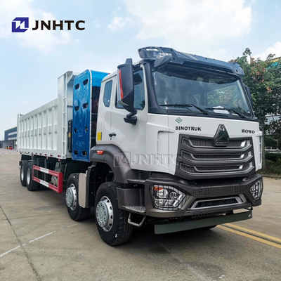 HOWO Nx LNG Dump Trucks de mineração de carga pesada 8X4 12 rodas 25 toneladas