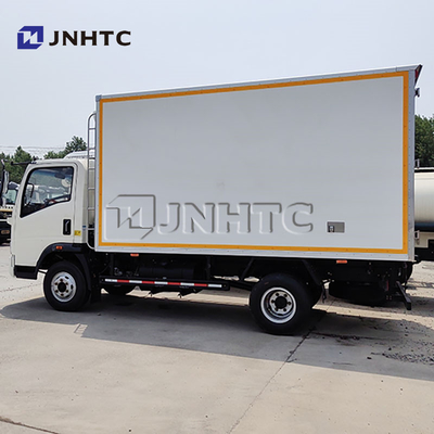 Sinotruk 4x2 camião frigorífico camião frigorífico de 5 toneladas camião frigorífico para transporte de peixe vivo