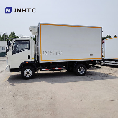 Sinotruk 4x2 camião frigorífico camião frigorífico de 5 toneladas camião frigorífico para transporte de peixe vivo