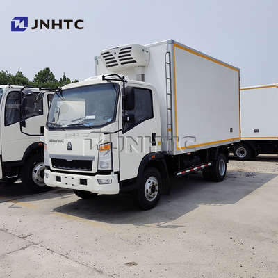 Sinotruk 4x2 camião frigorífico camião frigorífico de 5 toneladas camião frigorífico para transporte de peixe vivo