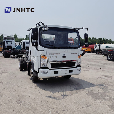 Sinotruck Howo 4x2 5 toneladas 8 toneladas Carga leve / camião de descarga Chassis Combustível diesel Euro 2 Emissão Direção esquerda