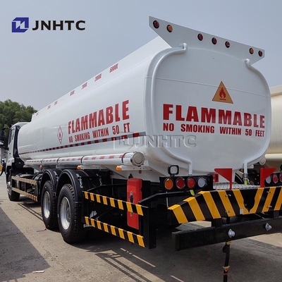 Howo NX Caminhões-tanque de petróleo 6X4 380HP 30000 litros Caminhão de transporte de líquidos inflamáveis