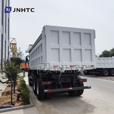 Howo NX 371HP Tipper 6x4 10 Wheels 20 Cubic Meters Canter Right Drive Dump Truck With Electric Tarpaulin