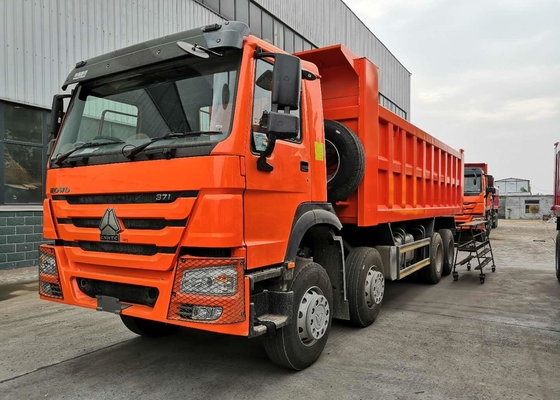 Caminhão basculante resistente do caminhão basculante de SINOTRUK 371 HP 8×4 50 toneladas que carregam 28CBM