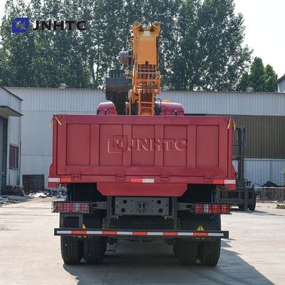 Howo TX Cargo Truck Montado Guindaste 8x4 de 12 a 20 toneladas Guindaste de braço reto