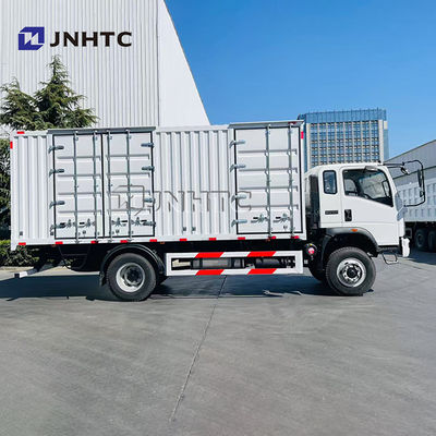 Novo HOMAN 6 rodas 5-8 toneladas Van Box Tipo Caminhão de Carga Diesel com Motor Yuchai Abertura Lateral da Porta