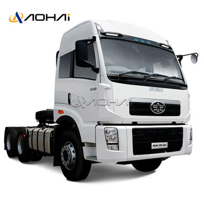 New FAW J5P 6x4 Euro 2 Tractor Truck Automatic Transmission Air Suspension Left High Top Wraparound Trailer Head Truck Skylight