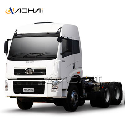 New FAW J5P 6x4 Euro 2 Tractor Truck Automatic Transmission Air Suspension Left High Top Wraparound Trailer Head Truck Skylight
