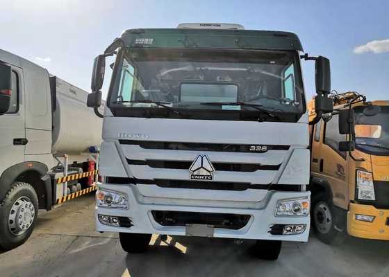 10 carga pesada refrigerada do caminhão 2 do Euro das rodas para o transporte da carne e dos alimentos