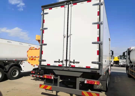 10 carga pesada refrigerada do caminhão 2 do Euro das rodas para o transporte da carne e dos alimentos