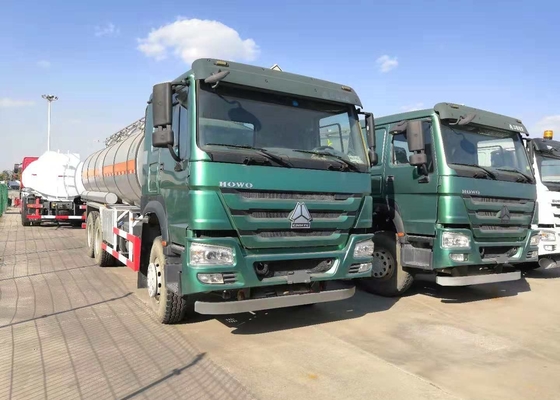 caminhão de depósito de gasolina 6 * 4 371hp 21cbm para o transporte perigoso dos produtos químicos