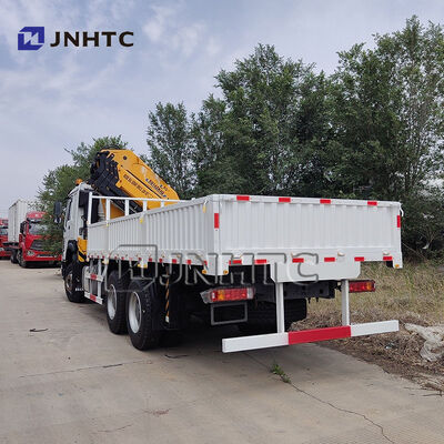 HOWO 6x4 400HP Cargo Truck Crane Truck de caminhão montado com 14T Crane para a África