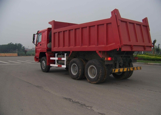 carga resistente de CBM do caminhão 20 do caminhão basculante 336HP Sinotruk Howo da movimentação 6x6 completa