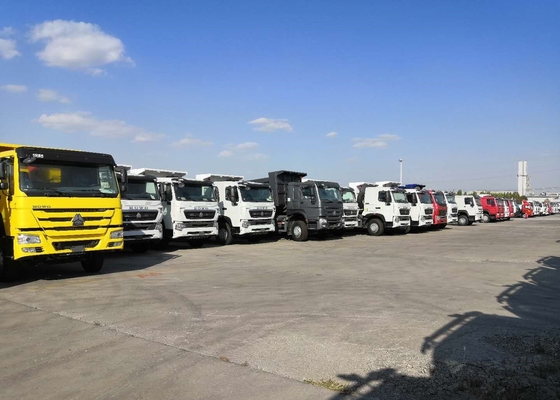 caminhão azul da sução do vácuo das águas residuais do caminhão 6x4 do desperdício da água de esgoto da cor 336HP
