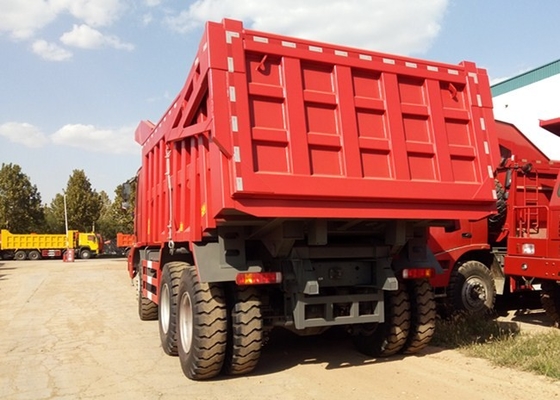 420 caminhão basculante de 70 toneladas Howo resistente ZZ5707V3840CJ da mineração dos cavalos-força 6x4 grande