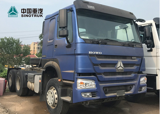 6 x 4 10 rodas aprontam - a cabeça resistente do trator do caminhão Euro2 420hp do motor