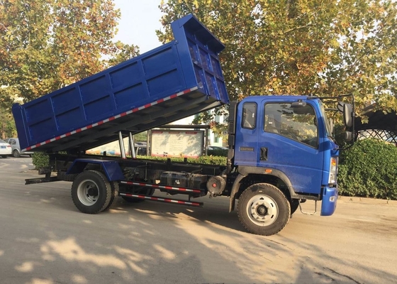 Caminhão basculante resistente do caminhão basculante 4×2 da construção para transportar o material fraco