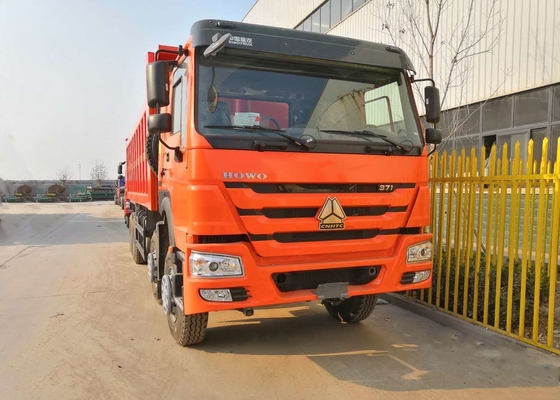 caminhão basculante 8x4 resistente de HOWO7 Sinotruk, 12 caminhão basculante de 50 toneladas das rodas 25M3