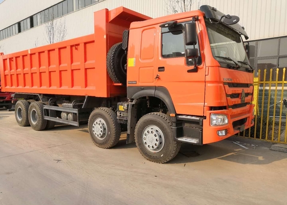 Caminhões resistentes do caminhão basculante de SINOTRUK, de caminhão basculante 8x4 simples e operação fácil