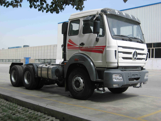 Euro3 prima do EGR 340hp Beiben 6x4 - motor e reboque com vida útil longa