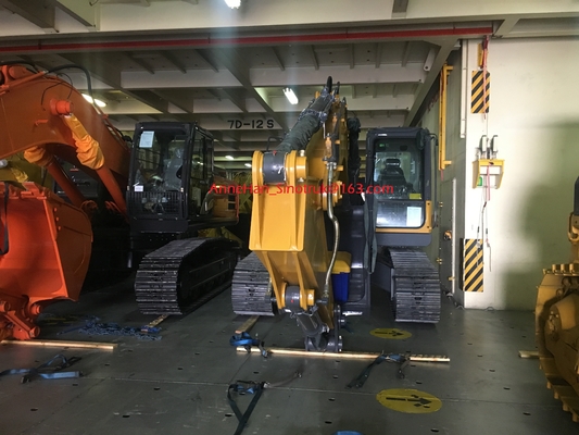 Longa vida de 20 toneladas da máquina escavadora da esteira rolante da maquinaria da manutenção de estrada da construção