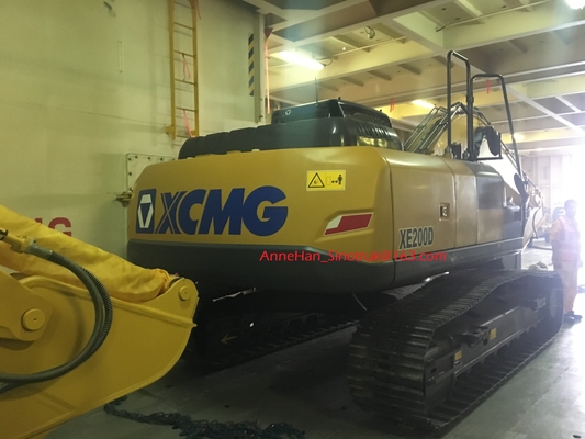 A esteira rolante da construção montou a maquinaria hidráulica XE200D de 20 toneladas da máquina escavadora