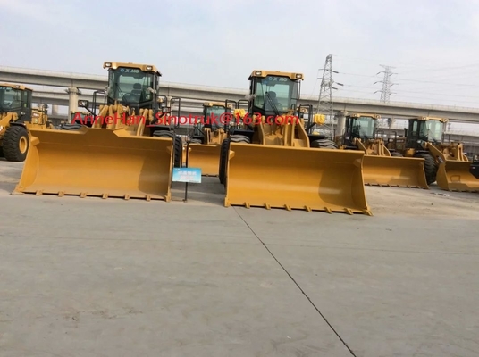 Corrente da movimentação de 5 toneladas da eficiência elevada do carregador da roda do estojo compacto do motor de ZL50GN Weichai