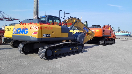 Máquina escavadora hidráulica da esteira rolante de XCMG XE200D 20T