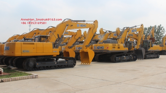Máquina escavadora hidráulica Chain Xcmg da esteira rolante XE370 com motor de Weichai, excelência do desempenho