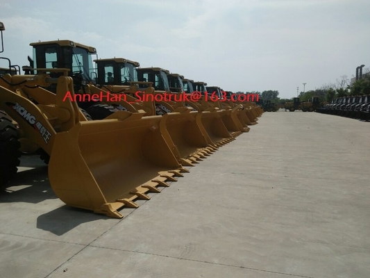 Carregador amarelo da trilha do estojo compacto da cor, tipo articulado mini carregador da roda