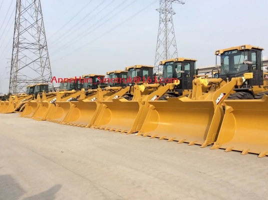 Corrente da movimentação de 5 toneladas da eficiência elevada do carregador da roda do estojo compacto do motor de ZL50GN Weichai