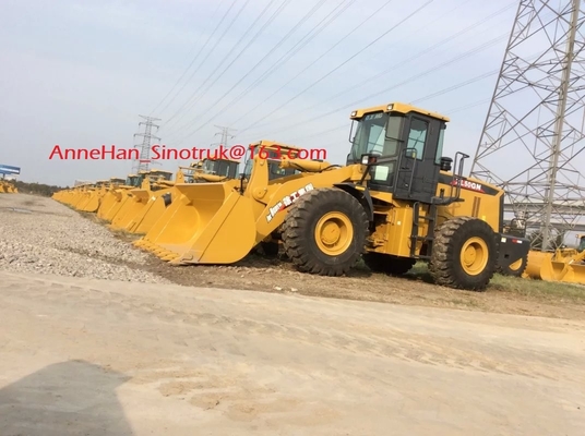 G - Carregador da roda do estojo compacto da série XCMG ZL50GN, capacidade pequena do carregador da construção da cubeta