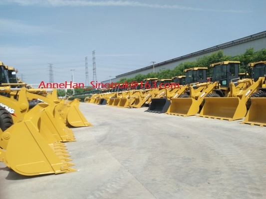 Corrente da movimentação de 5 toneladas da eficiência elevada do carregador da roda do estojo compacto do motor de ZL50GN Weichai