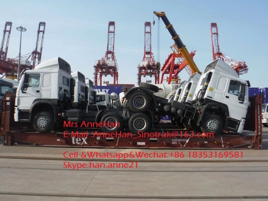 o caminhão 6x4 10 do trator de 420hp Sinotruk Howo7 roda a cabine HW76 para o reboque 50T