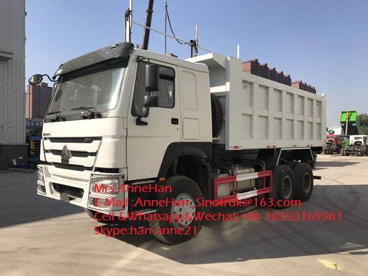 O caminhão basculante dianteiro Sinotruk resistente Howo7 40T 18M3 6x4 10 do elevador roda