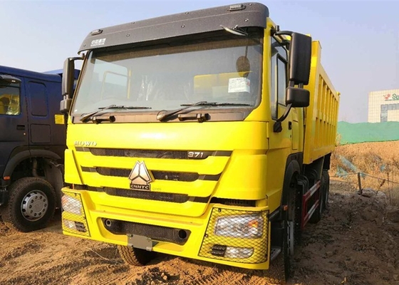 de 371HP 6 x 4 caminhão basculante 20CBM resistente duplo - freio da pressão de ar do circuito