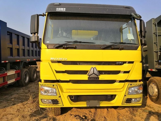 de 371HP 6 x 4 caminhão basculante 20CBM resistente duplo - freio da pressão de ar do circuito