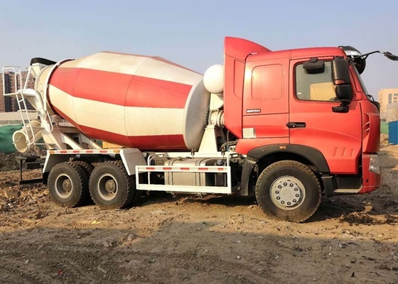 Motor comercial de Eaton do eixo do tipo três do misturador de cimento 6 x 4 dos cavalos-força grandes