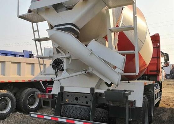 Motor comercial de Eaton do eixo do tipo três do misturador de cimento 6 x 4 dos cavalos-força grandes