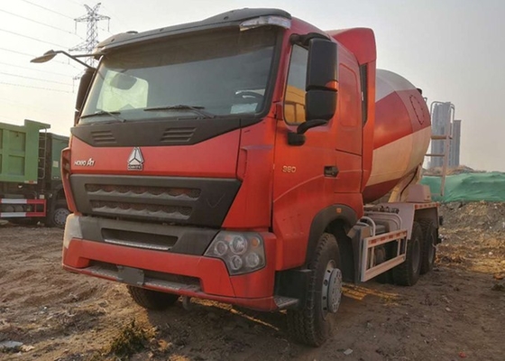 Motor comercial de Eaton do eixo do tipo três do misturador de cimento 6 x 4 dos cavalos-força grandes