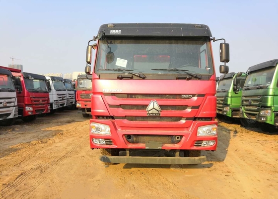 Equipamento resistente do caminhão basculante 6x4 de HOWO com o caminhão basculante internacional da cor 371hp vermelha
