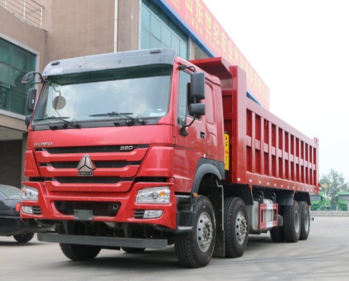 12 padrão resistente do Euro II do caminhão basculante SINOTRUK HOWO 8X4 do ISO CCC da roda