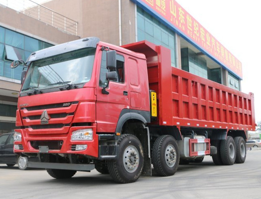 12 padrão resistente do Euro II do caminhão basculante SINOTRUK HOWO 8X4 do ISO CCC da roda