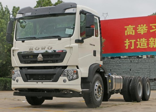 Caminhão pesado branco eixos HF7/HF9 dianteiros de 290HP da carga da cor SINOTRUK HOWO 6X4 de 40 toneladas
