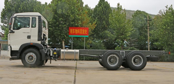 Caminhão pesado branco eixos HF7/HF9 dianteiros de 290HP da carga da cor SINOTRUK HOWO 6X4 de 40 toneladas