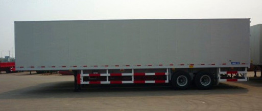 2 capacidade de carga resistente de Reboque Semi Van Reboque 13000kg dos eixos semi