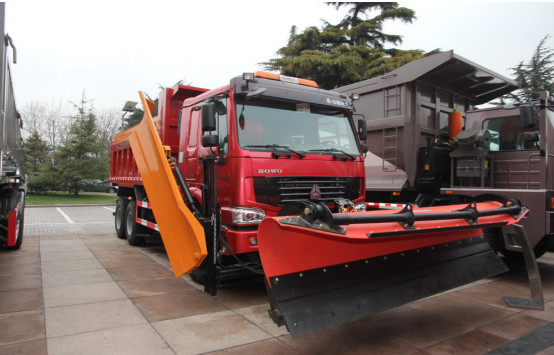 Eixo HF9/AC16 dianteiro do caminhão do esclarecimento da neve de SINOTRUK HOWO7 6*4 para de 25 toneladas