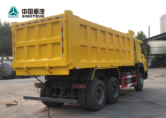 Folha de grande resistência 6 x 4 do caminhão basculante 20CBM resistente de SINOTRUK HOWO 371